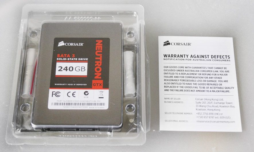 Corsair Neutron GTX 240GB SSD